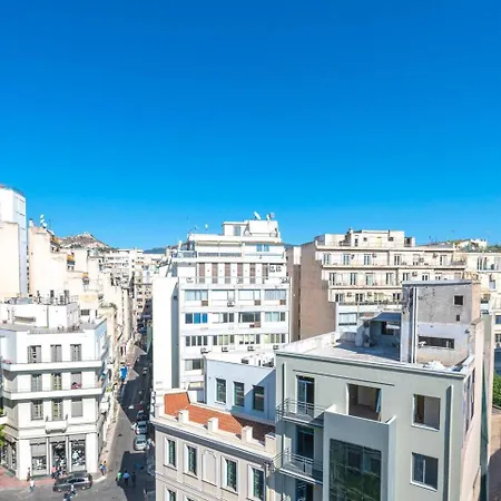 Athens Central-Opulent And Luxurious Suites-Balcony & Views Acropolis Hills-3